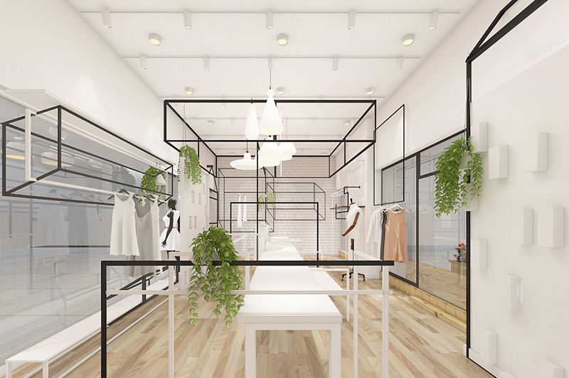 20平女裝小店面裝修怎樣設(shè)計才好看？