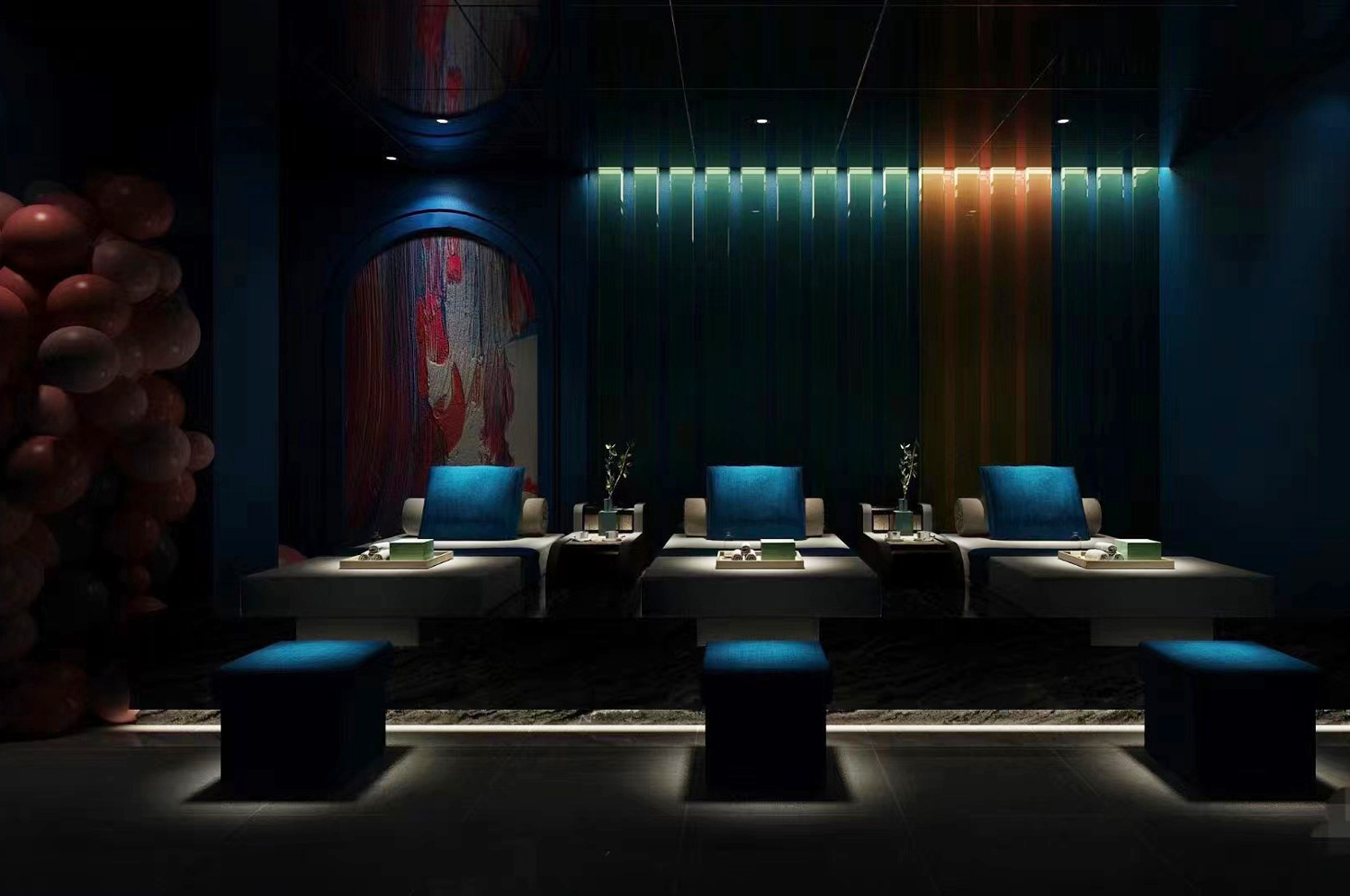 足浴店裝修效果圖及浴足店裝修風(fēng)格推薦