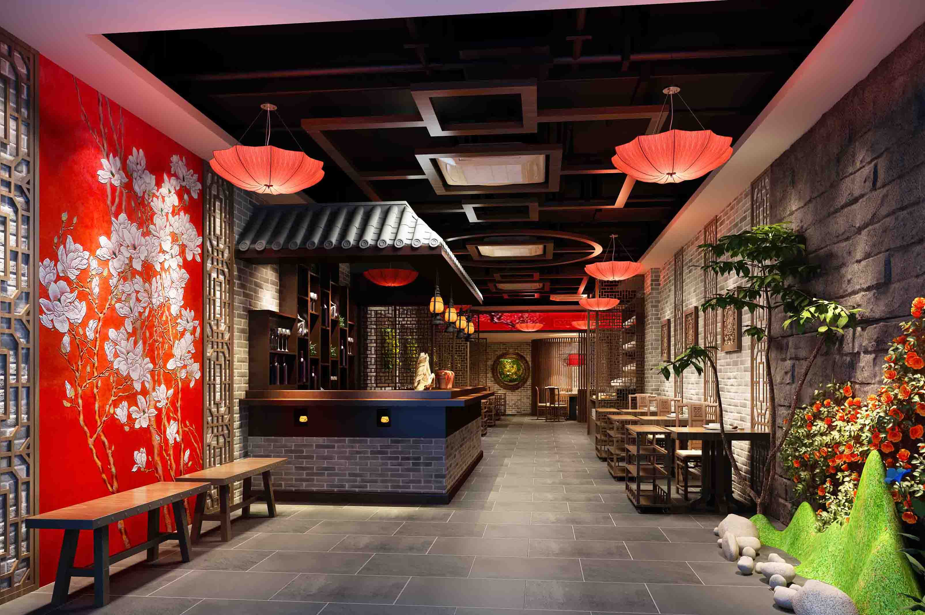 成都火鍋店裝修設(shè)計