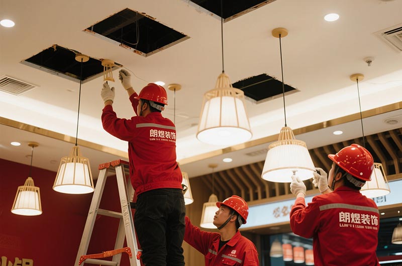 成都火鍋店裝修