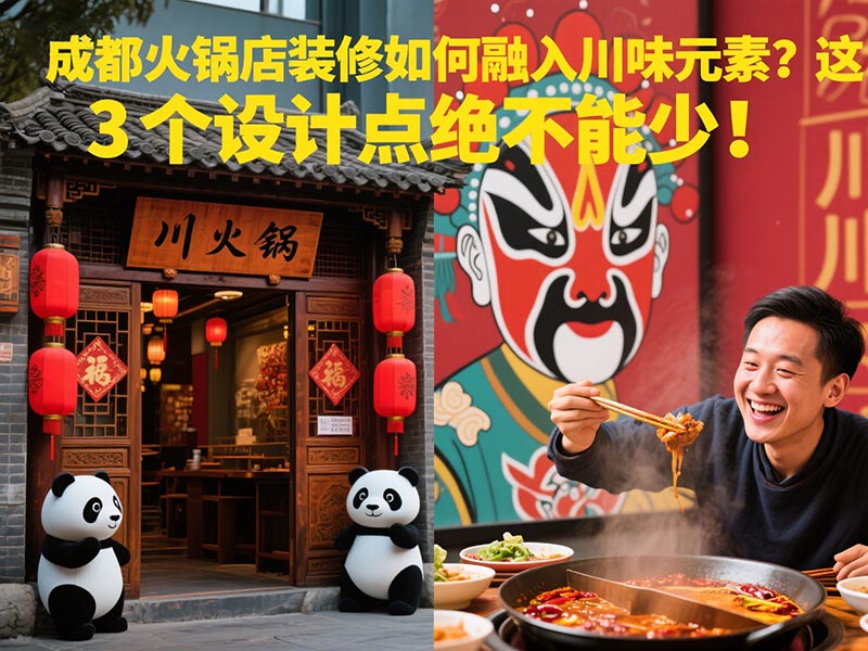 成都火鍋店裝修如何融入川味元素？這 3 個(gè)設(shè)計(jì)點(diǎn)絕不能少！