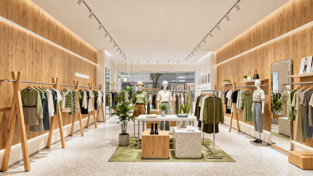 現(xiàn)代簡(jiǎn)約風(fēng)女裝店